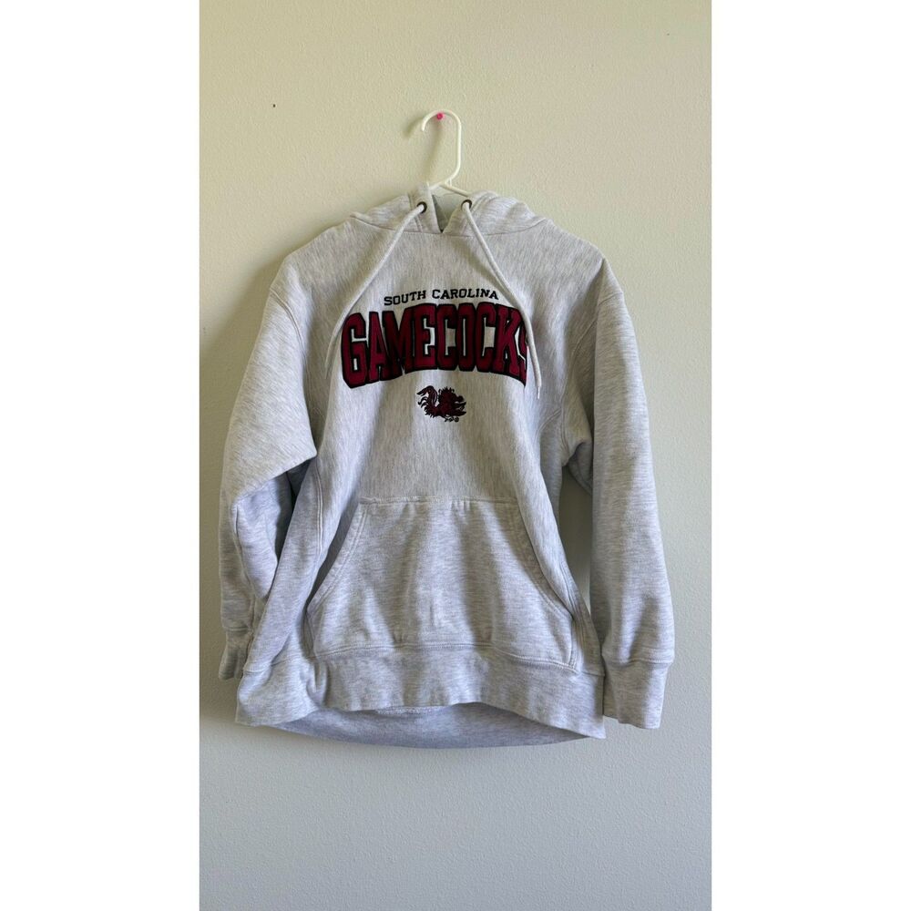 South Carolina Gamecocks Hoodie Large Knights Apparel Embroidered NCAA SEC Gr